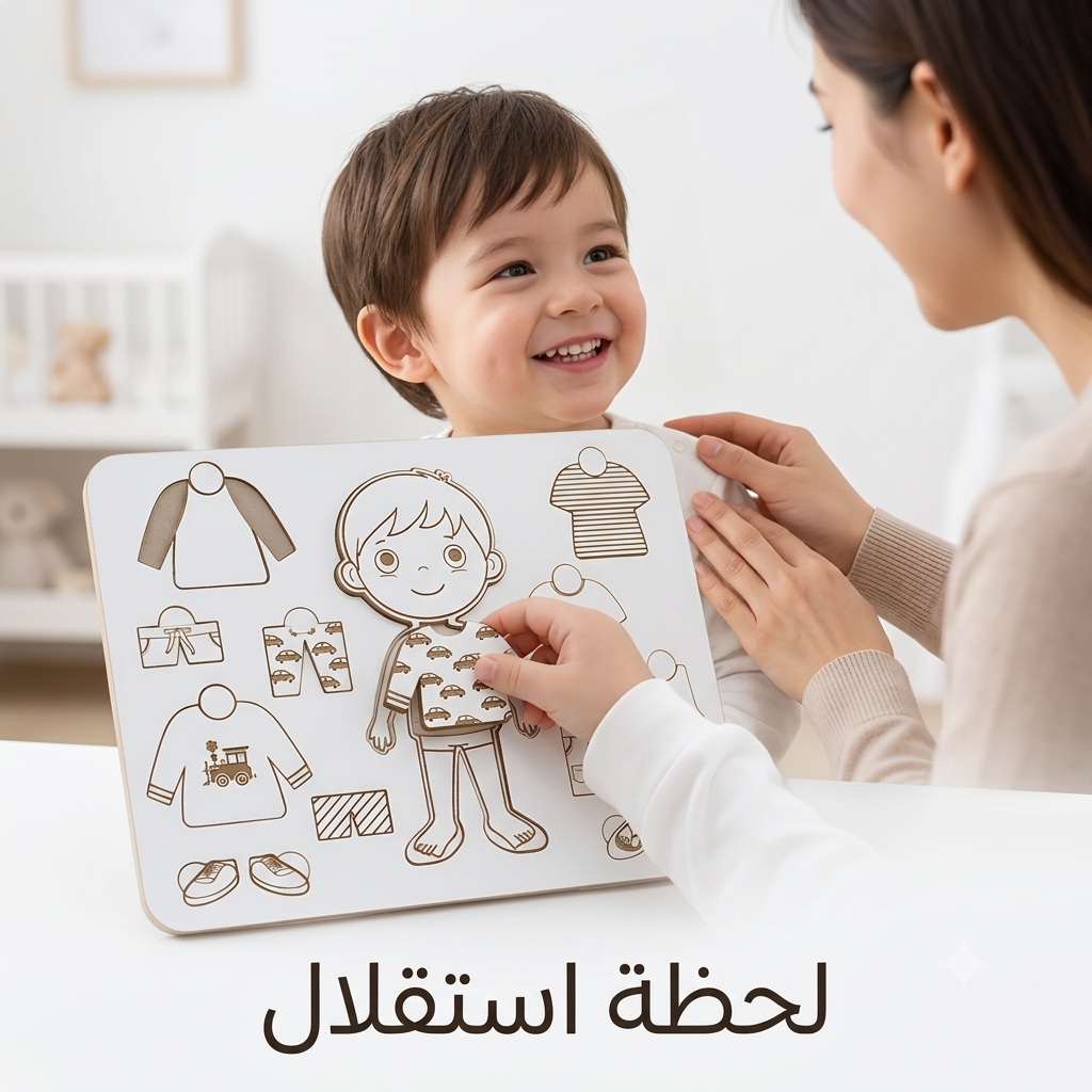 بازل تلبيس الطفل