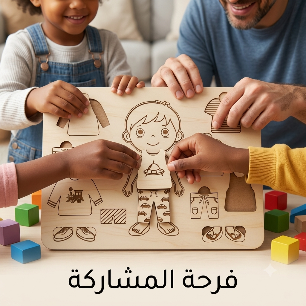 بازل تلبيس الطفل